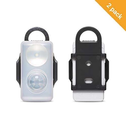 Motion Sensor Light Battery Operated, Indoor & Outdoor Bright Led Motion Detector Night Light, Power Failure Wireless Safety Lighting for Kids Room, Bedroom, Bathroom, Closet and Camping 2-Pack