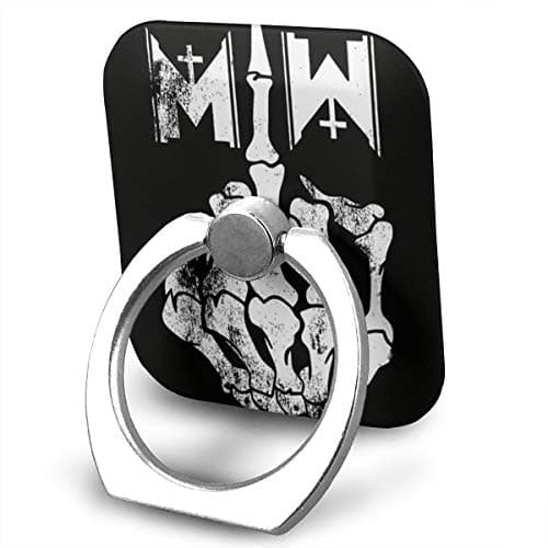 EdithL Motionless in White Phone Ring Stand Holder Finger Grip Stand, Car Mount 360 Degree Rotation Universal Phone Ring Holder Kickstand for iPhone/iPad/Samsung