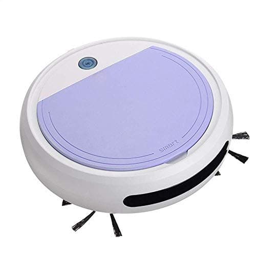 Rechargeable Smart Robot, 4 in 1 UV Sterilizer Strong Suction Sweeper Vacuum Cleaners, Thin And Light Body, Intelligent Anti-Fall,E (Color : A)