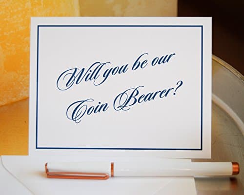 Will You Be Our Coin Bearer Card