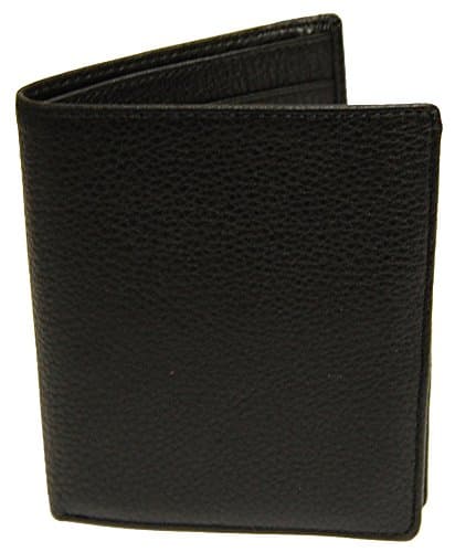 Mosaic Pebble Grain Lea Extra Page Hipster - Black