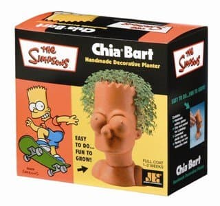 Joseph Enterprises CP 053-16 Bart Simpson Chia Pet- Case of 16