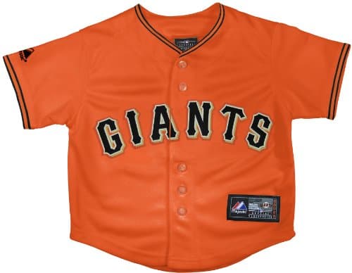 MLB San Francisco Giants Alternate Replica Jersey, Orange, Medium