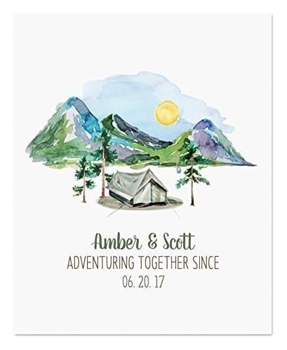 Personalized Wedding Gift, Custom Anniversary Print, Gift for Couple, Wedding Sign