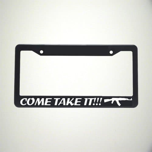 Come Take It AK47 Truck Plate