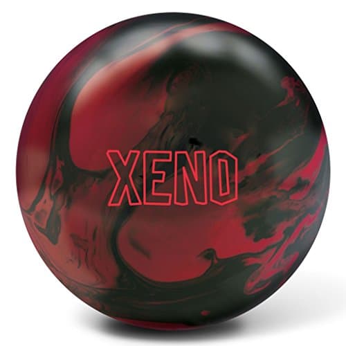 Radical Xeno Bowling Ball, 14 lb, Black/Red