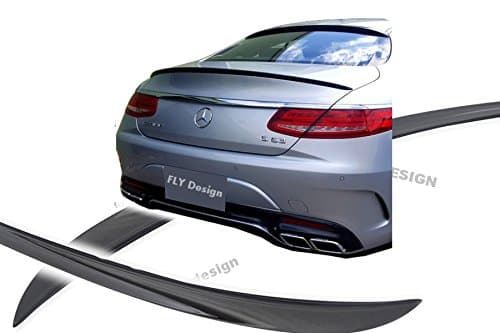 S-Class 217 Rear Spoiler Black Painted Spoiler Bodykit Body