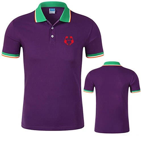 Men's Classical Short Sleeve Polo Shirt 100% Solid Cotton -P-M
