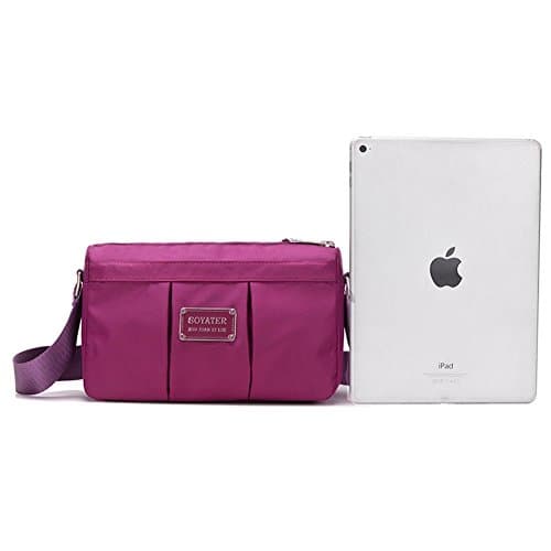 Soyater Small Zippered Crossbody Handbag