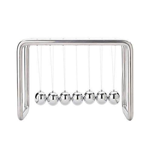 7 Balls Newtons Cradle, Steel Strings if broken to get new one free when arrive
