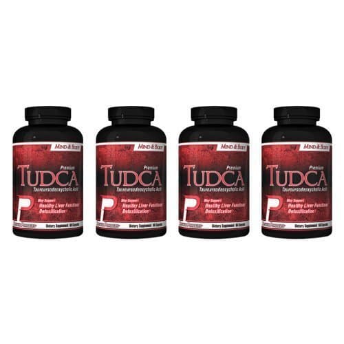 TUDCA (Tauroursodeoxycholic Acid) 4 pack by Premium Powders