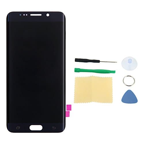 Vamery Replacement Display LCD & Touch Screen Digitizer Assembly for Samsung Galaxy S6 Edge+ Plus G928 G928T G928A G928V (Frame Not Included) Blue + Repair Tools