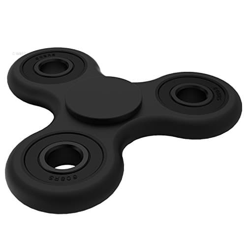 WBESEV Fidget Spinner Toy EDC 4 mins+ Hand Tri-Spinner fidget toys Stress Reducer Anti-Anxiety Steel Bearings (Upgraded Version 2017)