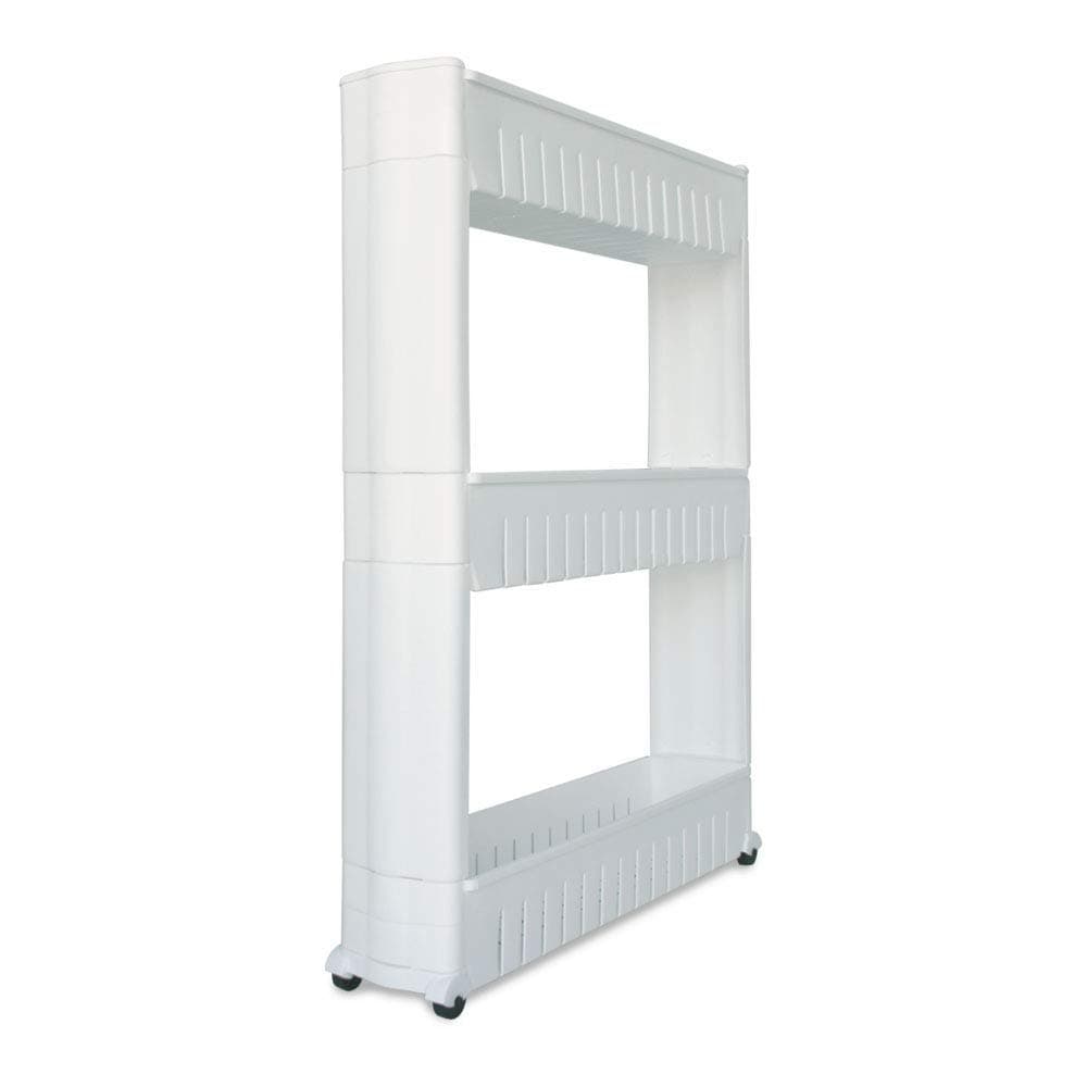 Trendy Loft 3-Tier Slim Rolling Storage Cart