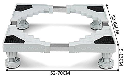 4 Strong Feet Multi-functional Adjustable Base/ mobile base washing machine stand witch Up and down Adjustable for Washing Machine, Dryer and Refrigerator
