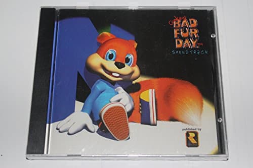 Conker's Bad Fur Day Nintendo 64 Game Soundtrack CD