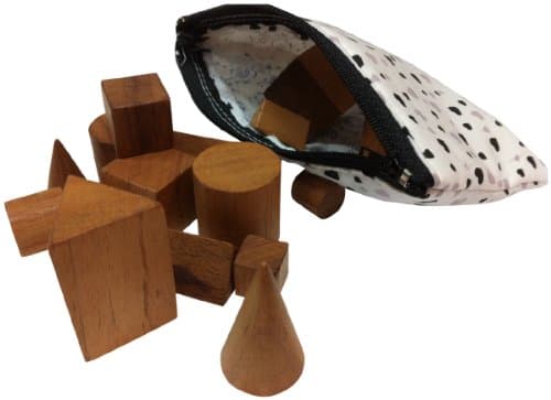 The Braille Store Wooden Shape Set