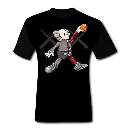 Mens KAWS Tshirt Short Sleeve Tee Shirts
