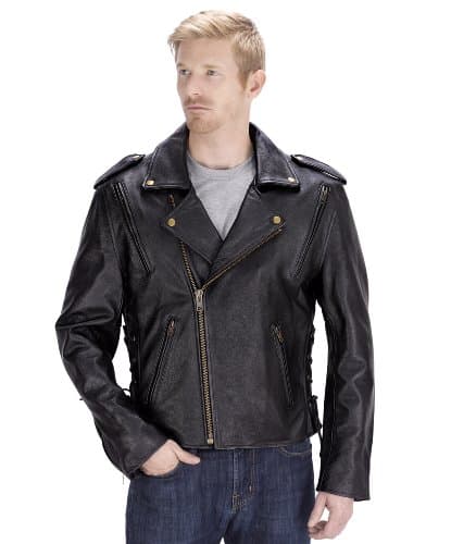 VikingCycle Dark Age Motorcycle Jacket for Men (S)