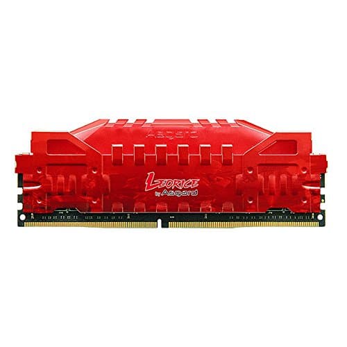 Memory DDR4,Leorice Memory Ram 8GB 2400MHZ PC4 19200 CL16 1.2V for Desktop Red with Light Breathing