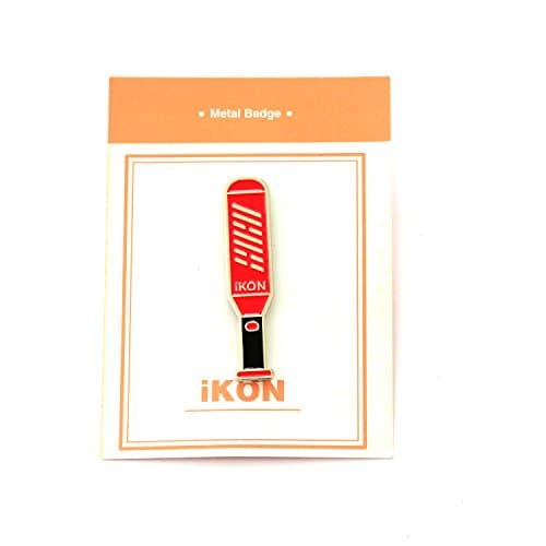 KPOP LIGHT STICK METAL BADGE PIN ikon