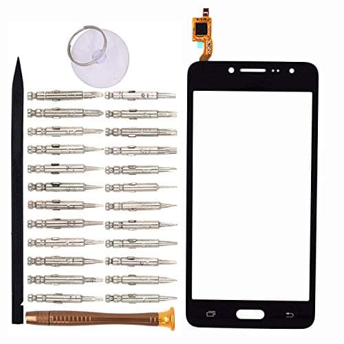 Touch Screen Glass Digitizer Replacement for Samsung Galaxy Grand Prime Plus/Grand Prime 2016/SM-G532F/J2 Prime(Black)