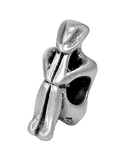 Philosophical Thinking (Cycladic Figuring) - Handmade in Greece. Sterling Silver 925 - Melina World 3021