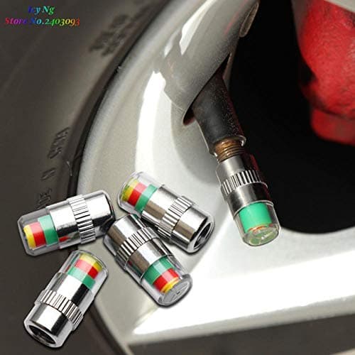 Car Tire Air Pressure Valve Stem Caps Sensor Indicator for Dodge Caliber Challenger Charger Durango Nitro Any Car
