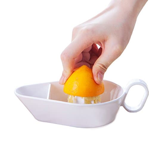Premium Quality Lemon Lime Citrus Squeezer - Manual Citrus Press Juicer and Reamer (Green)
