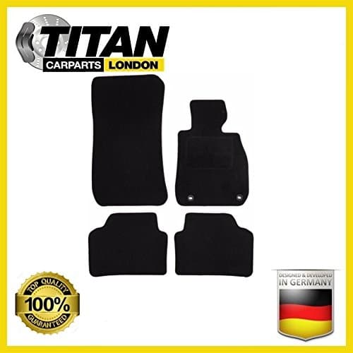 BLACK HEAVY DUTY CAR FLOOR MATS 3 SERIES E90 E91 4 PIECE SET