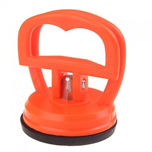 Awakingdemi Small Dent Repair Puller Lifter Screen Open Tool Glass Car Suction Sucker (2.2inch, Orange)