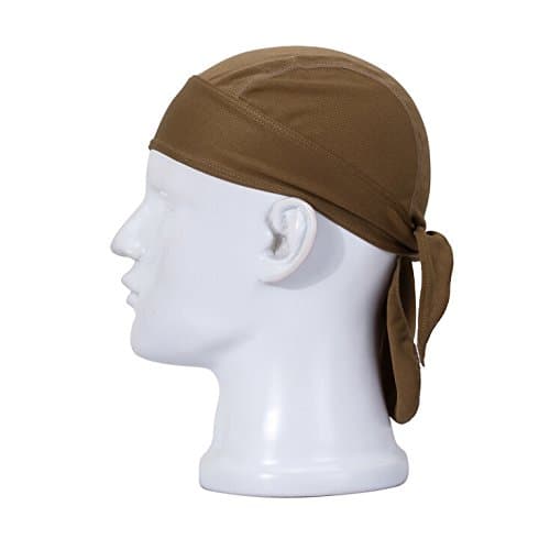 Amastly TM Sweatband High-Performance Dew Rag Headwrap Skull Cap Helmet Liner UED05