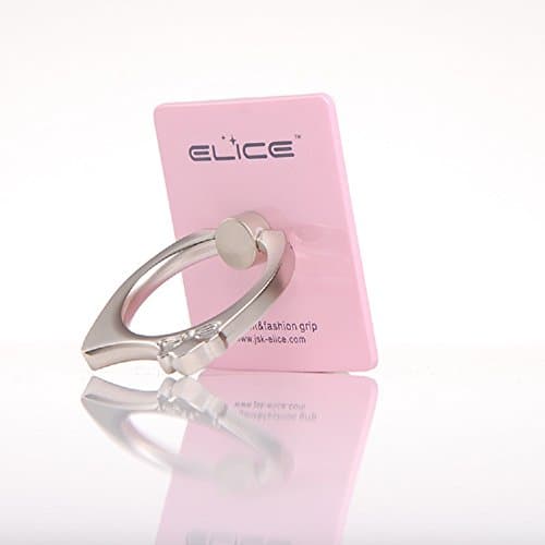 Phone Ring,Universal 360 Degree Portable Smart Stand Holder,Car Mount for Apple iPhone 6/6 plus,6s/6s plus,SE,Samsung Galaxy S7,S6,Sony,cell Phone and Tablet (Pink)