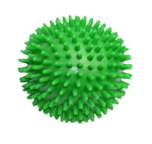 Ecocampor Yoga Massage Spiky Ball,Release Muscle Roller Bolls Trigger Point Therapy,Foot Sport Health Massager (green)