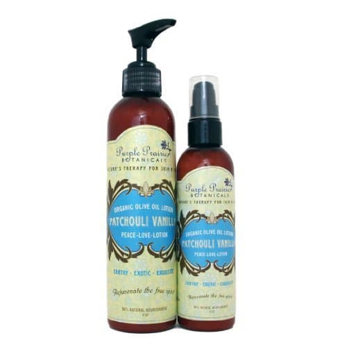 Patchouli Vanilla Organic Olive Oil Lotion 240ml