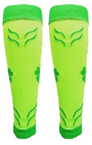Limited Edition Shamrock SureSport Graduated Compression Calf Sleeves (Small)