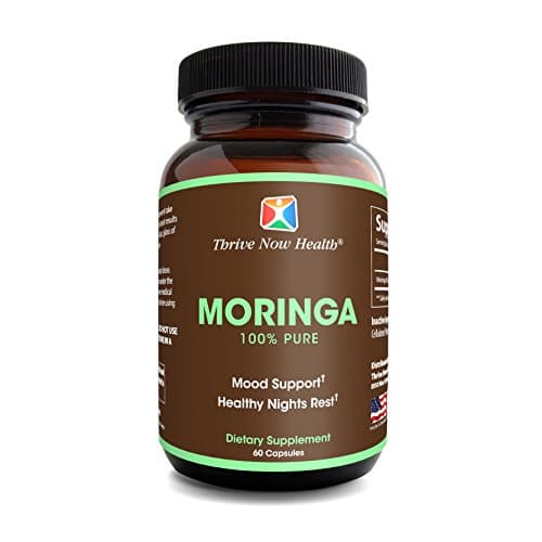 Thrive Now Health Pure Moringa Oleifera, 60-Count
