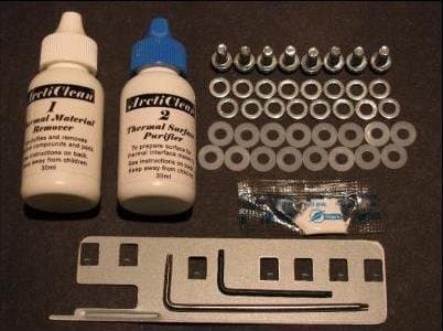 Ultimate Xbox 360 XCLAMP Repair Kit - 3 Red Light X-Clamp Fix w/ Opening Unlock Toolkit and ArctiClean 60ml Kit (includes 30ml ArctiClean 1 and 30ml ArctiClean 2)