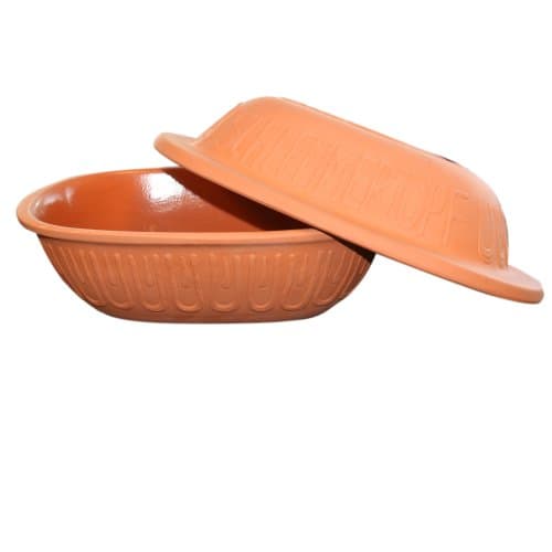 Schlemmertopf Original Glazed Clay Cooker, Small