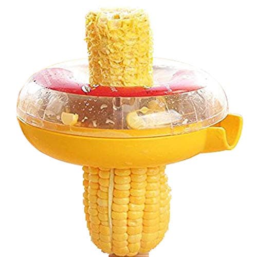 MAXZONE Corn Slicer Peeler Thresher Tool Kitchen Cob Kerneler Cutter Stripper Remover