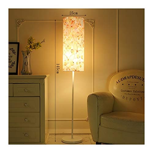 ZCYX Floor Lamp - Vertical Butterfly Shadow Classical Sofa Flying Flower Bedroom Simple Creative Living Room Remote Control -8754Floor Lamps