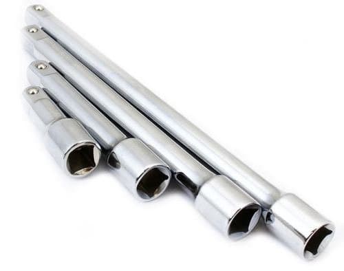 4PC EXTENSION EXTENDER BAR SET FOR 3/8" INCH DR DRIVE RATCHET WRENCH SOCKET TOOL