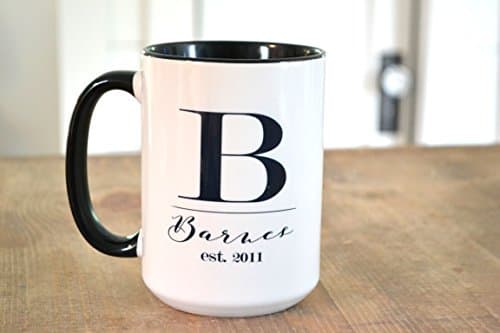 Farmhouse | Coffee Bar | Bar Ware | Personalized Name Mugs | Kitchen Ware | Kitchen Decor | Cottage Chic Decor | Glass Ware