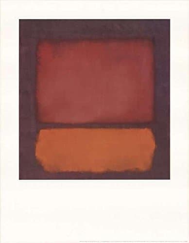 Untitled (1962) (No Text) by Mark Rothko 35.5"x27.5" Art Print Poster