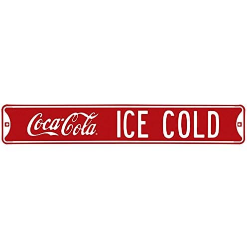 Coke Ice Cold Embossed Street Magnet