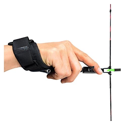 Archery Caliper Release Trigger With Buckle Wrist Strap for Compound Bow Hunting