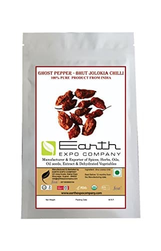 GHOST PEPPER PODS/ BHUT JOLOKIA PODS - 2 OZ