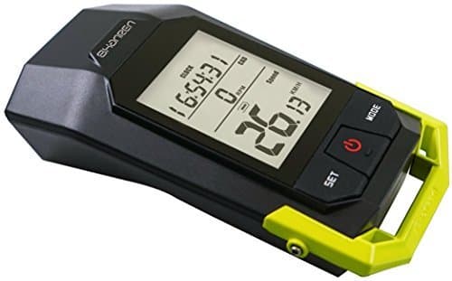 LeaderBiCycle Raptor II Wireless Bike Computer-17 Function Waterproof Cycling Speedometer Odometer & Calorie Counter-with Large LCD Display Screen-Easily Readable Backlighting-Integrated LED Headlight