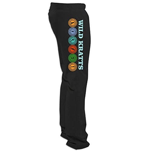 Mercy Wild Kratts Creature Power Men Sweatpants Black