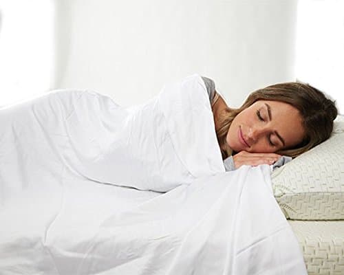 Hotel Comfort 100% Bamboo Luxurious Sheet Set 18 Inch Deep Pockets, Wrinkle & Fade Resistant, Hypoallergenic Organic Natural Sheet, Flat sheet, Fitted Sheet, Pillow cases (White, Twin)